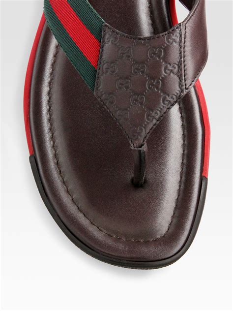 mens gucci sandals|gucci sandals for men prices.